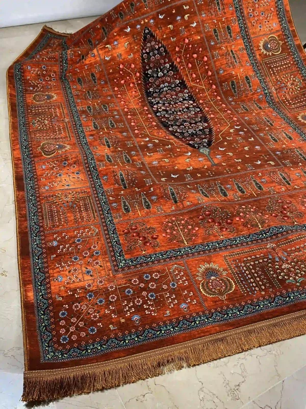 فرش وی ای پی نارنجی