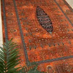 فرش وی ای پی نارنجی