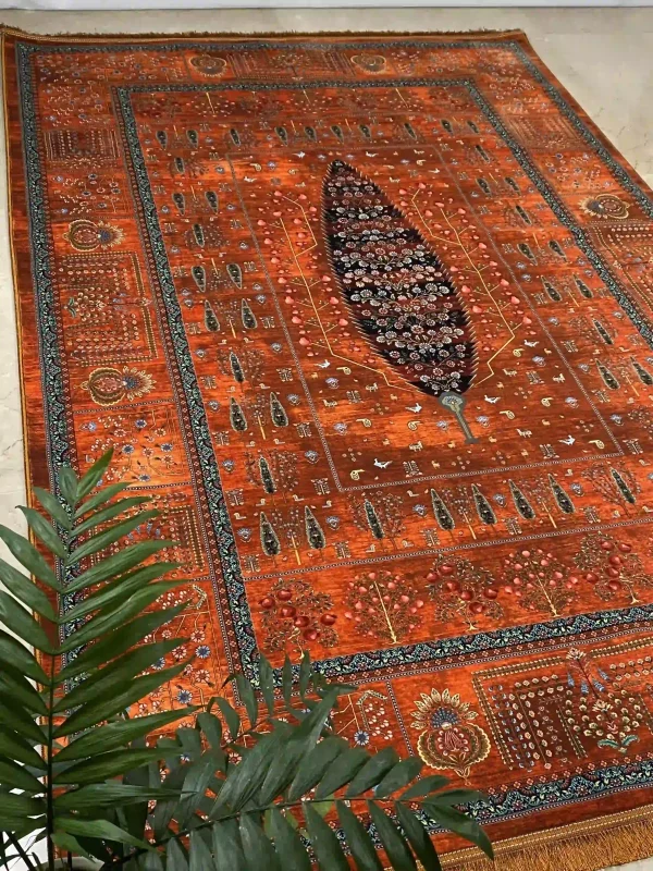 فرش وی ای پی نارنجی