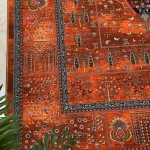 فرش وی ای پی نارنجی