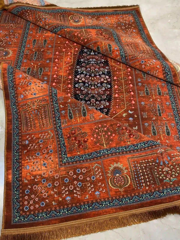 فرش وی ای پی نارنجی