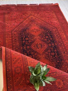 قیمت فرش سنتی مدل لاکی سه ترنج