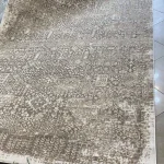 فرش مدرن ابرو بادی کرم  نسکافه ای