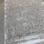 فرش مدرن افشان کرم   شکلاتی