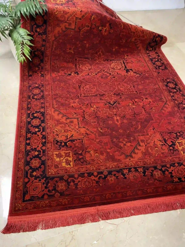 خرید فرش طرح شفق سرخ1442v
