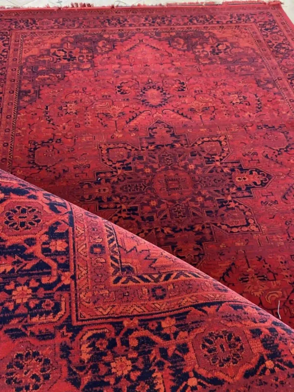 قیمت فرش طرح سرخ سلطنتی1408v