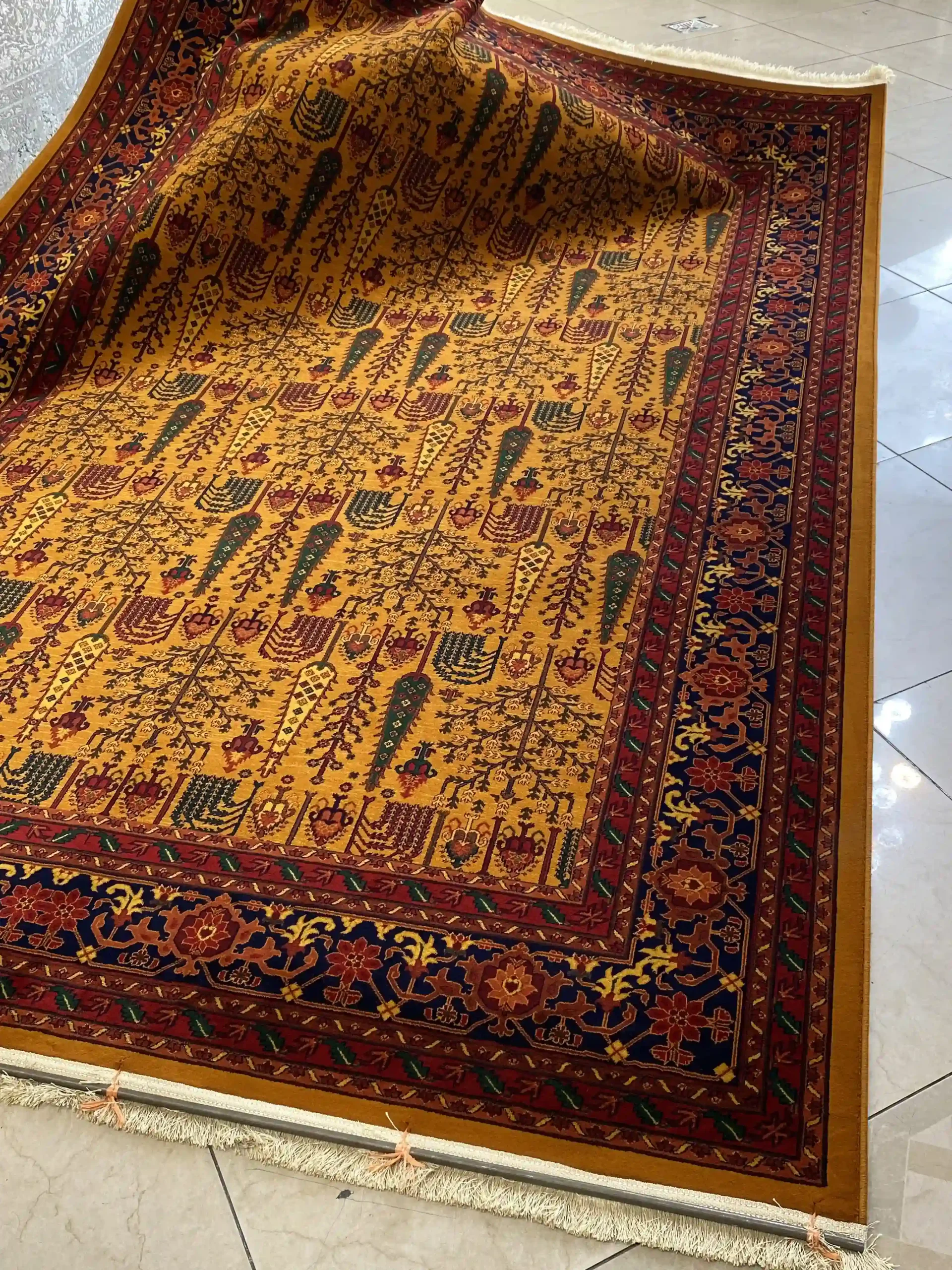 فرش طلوع نقش کد709dبابافرش