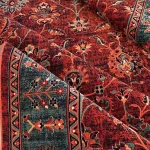 فرش  افشان لاکی سبز HM5108A