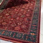 فرش  افشان لاکی سبز HM5108A