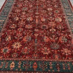 فرش  افشان لاکی سبز HM5108A