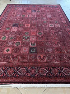 فرش فرح نقشه خشتی کد1253 جدید ترین فرش ماشینی