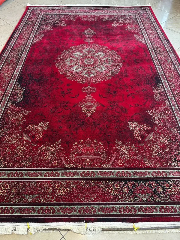فرش طرح دیبا لاکی کد LSG ۱۲۰۰ شانه بابافرش