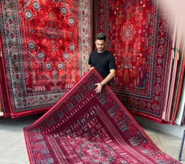 قیمت فرش 1200 شانه تراکم 3600 گل برجسته   کالکشن تهران